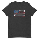 Fishing Rods American Flag Unisex T-shirt